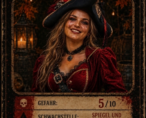 Spoek's Creatures: Piraten Dame – herumstreifend