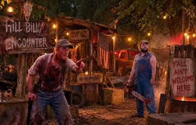Haunted House Hillbilly Encounter